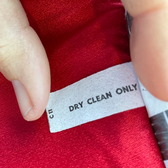 Vintage Rusty’s Place LTD. open front satin jacket fringe color block Small - Picture 15 of 16